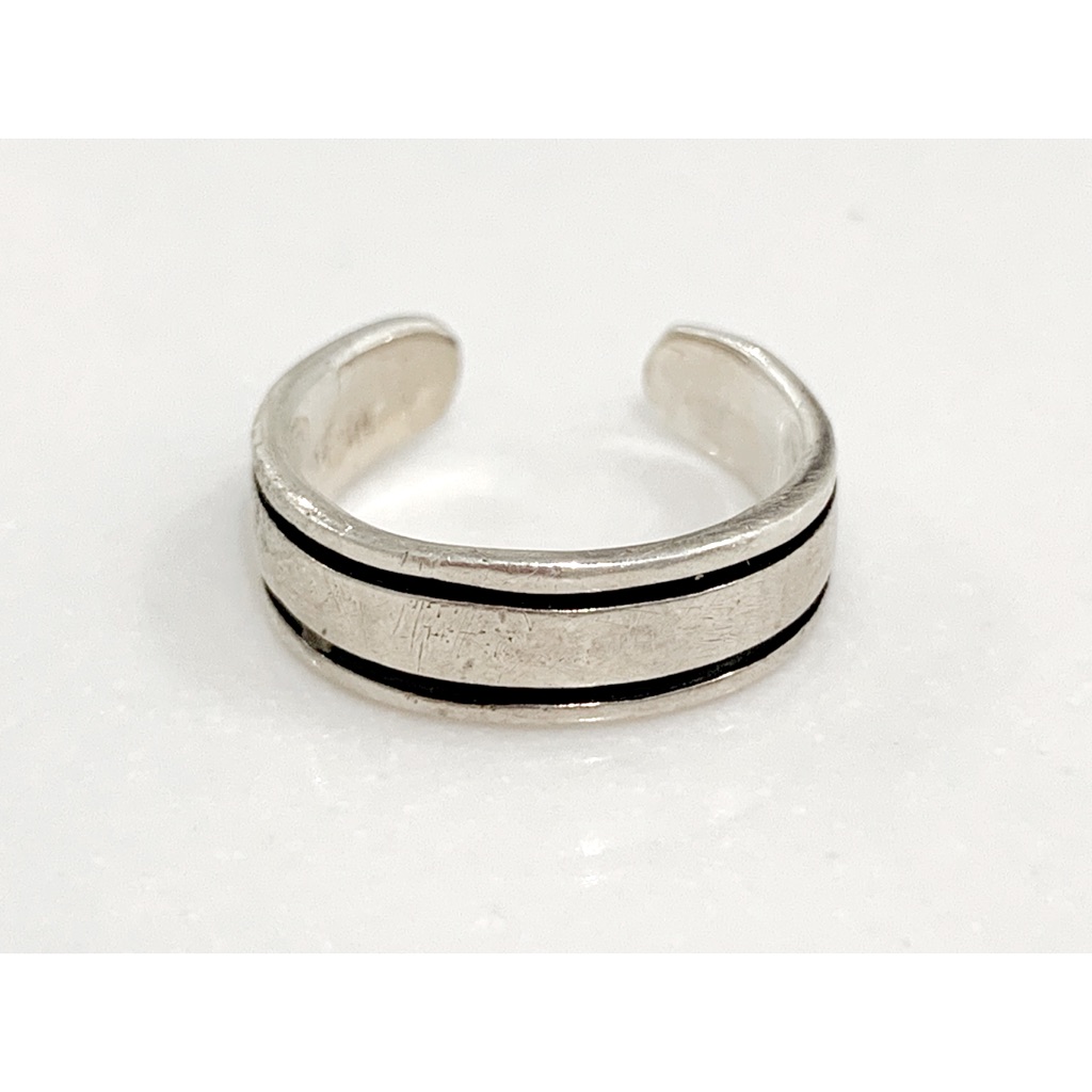 Silver Adjustable Toe Ring
